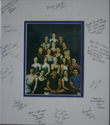 To Dr. Rofrano with much love! Ballet Florida Dancers